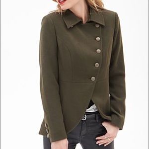 F21 Military style jacket in Olive